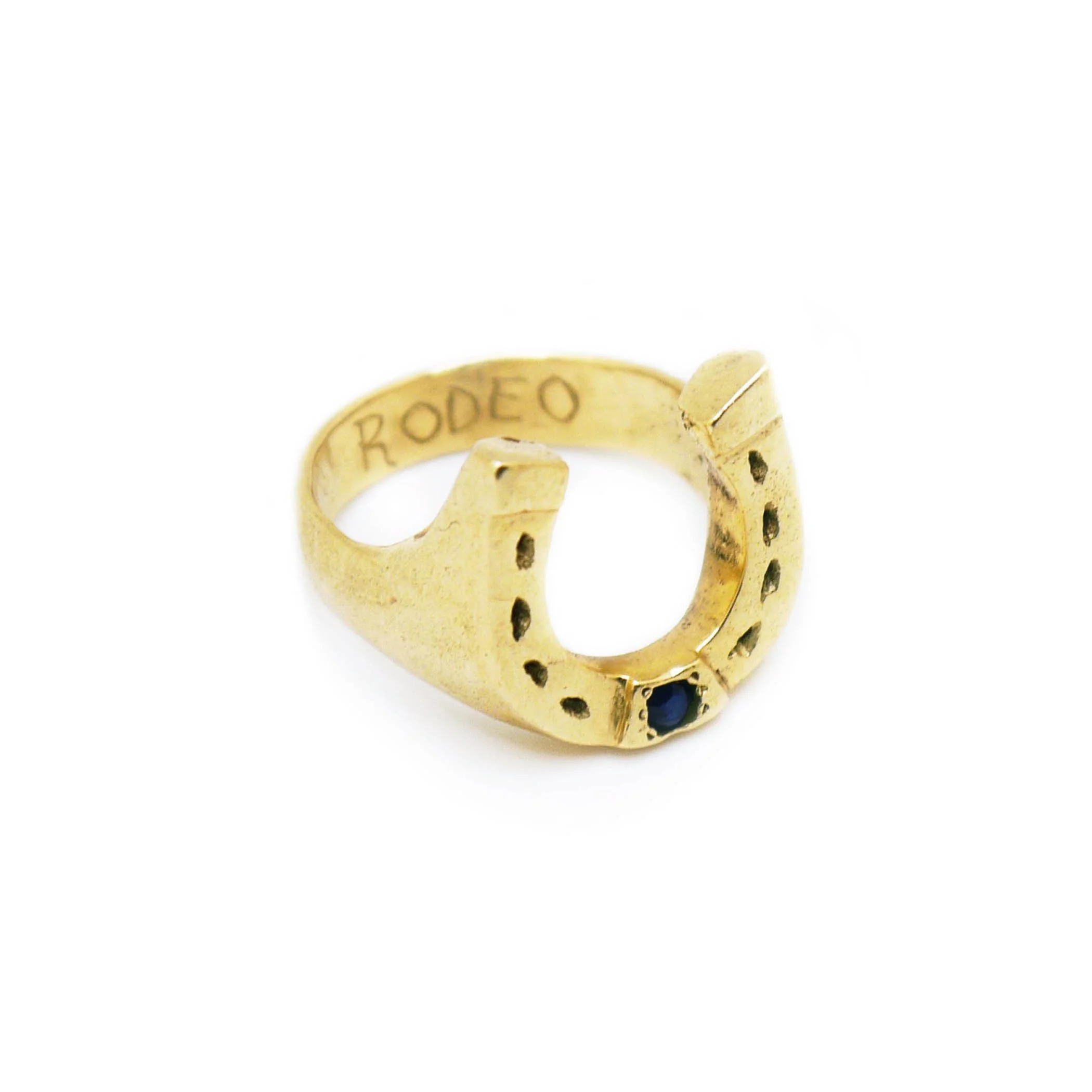 Solid Gold Herradura Ring — THE HUNT NYC Solid Gold Herradura Ring — THE HUNT NYC